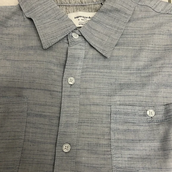 PaperDenim&Cloth Short Sleeve Button Down - Picture 2 of 5